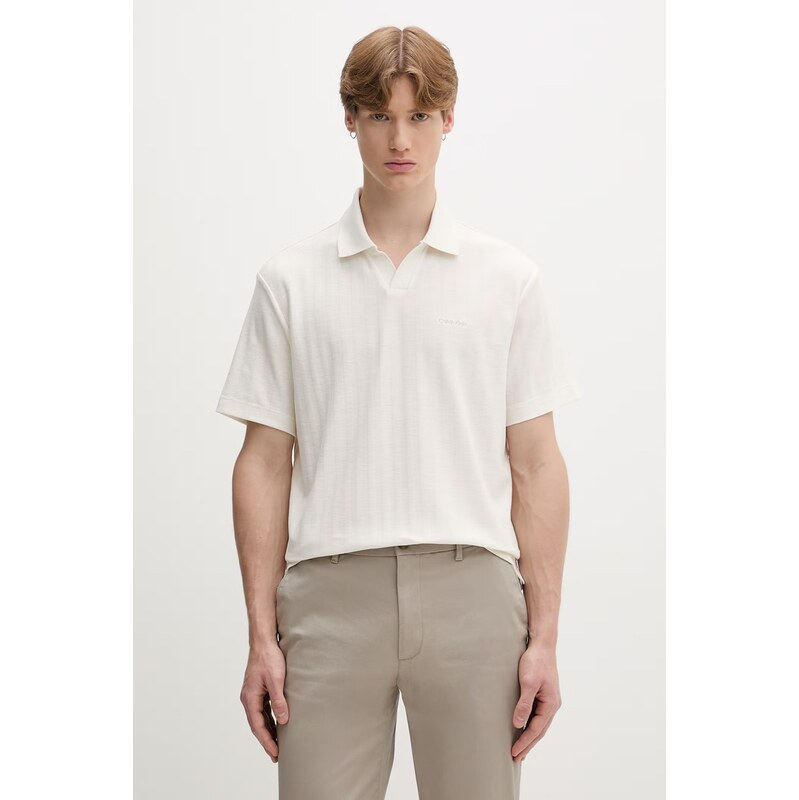 Calvin Klein polo pánské s bavlnou