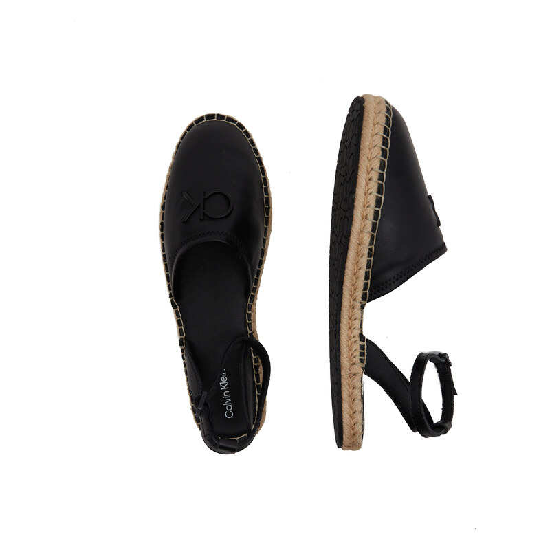 Calvin Klein Kožené espadrilky HYBRID W/HW
