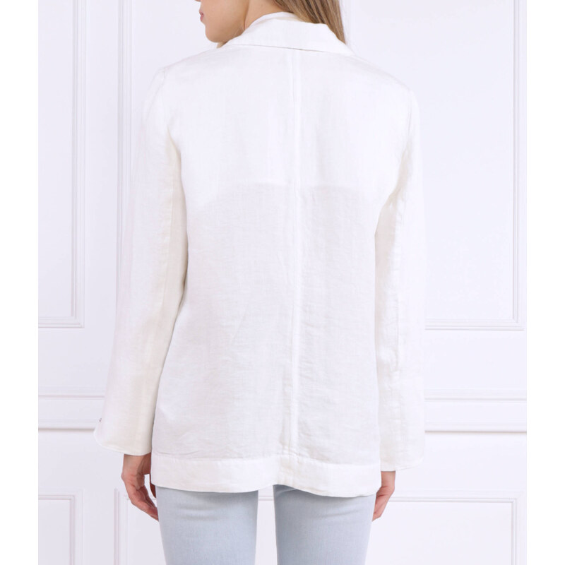 Tommy Hilfiger Lněná sako CASUAL LINEN SB BLAZER | Regular Fit