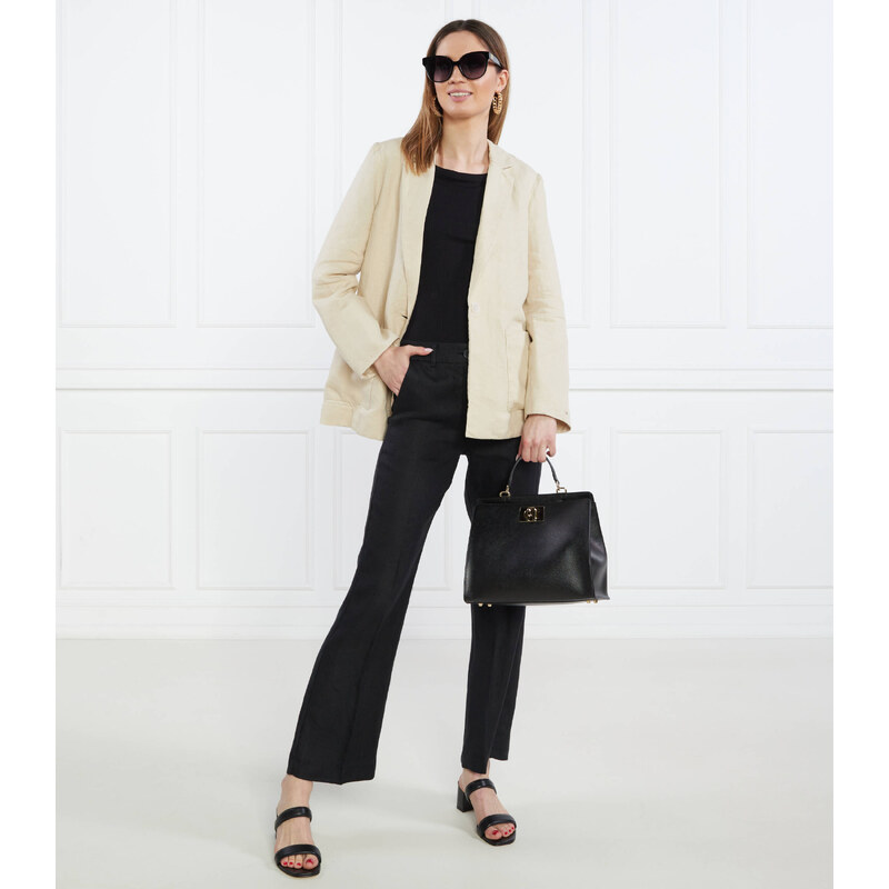 Tommy Hilfiger Lněná sako CASUAL LINEN SB BLAZER | Regular Fit
