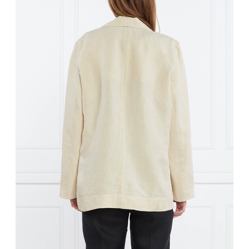 Tommy Hilfiger Lněná sako CASUAL LINEN SB BLAZER | Regular Fit