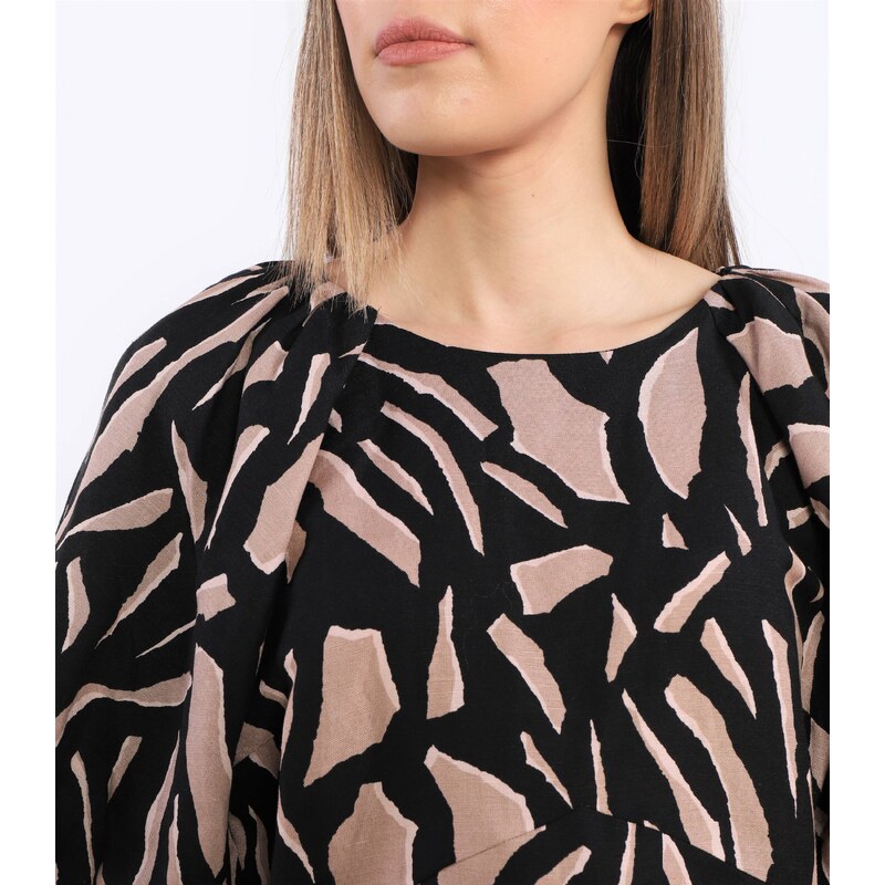 DKNY Lněná halenka | Cropped Fit
