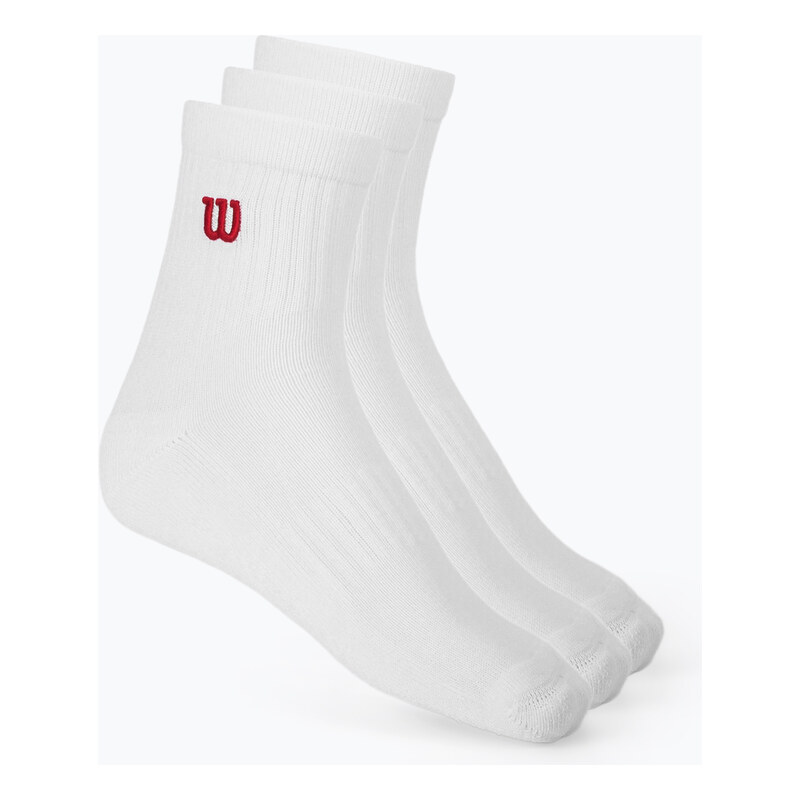 Ponožky Wilson Quarter Top 3 pairs bright white