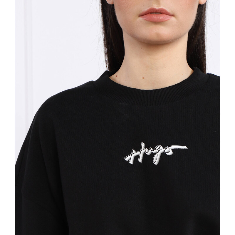 HUGO Mikina Delive | Cropped Fit
