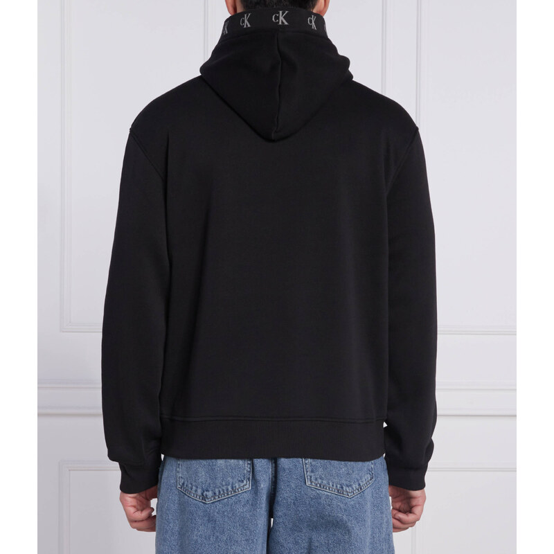 Calvin Klein Jeans Mikina LOGO JACQUARD | Regular Fit