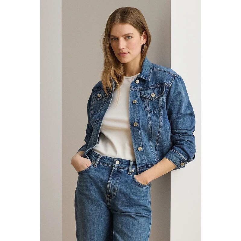 Lauren Ralph Lauren bunda dámská džínová