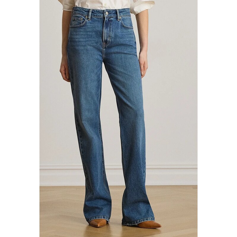 Lauren Ralph Lauren wide leg džíny dámské 115678085