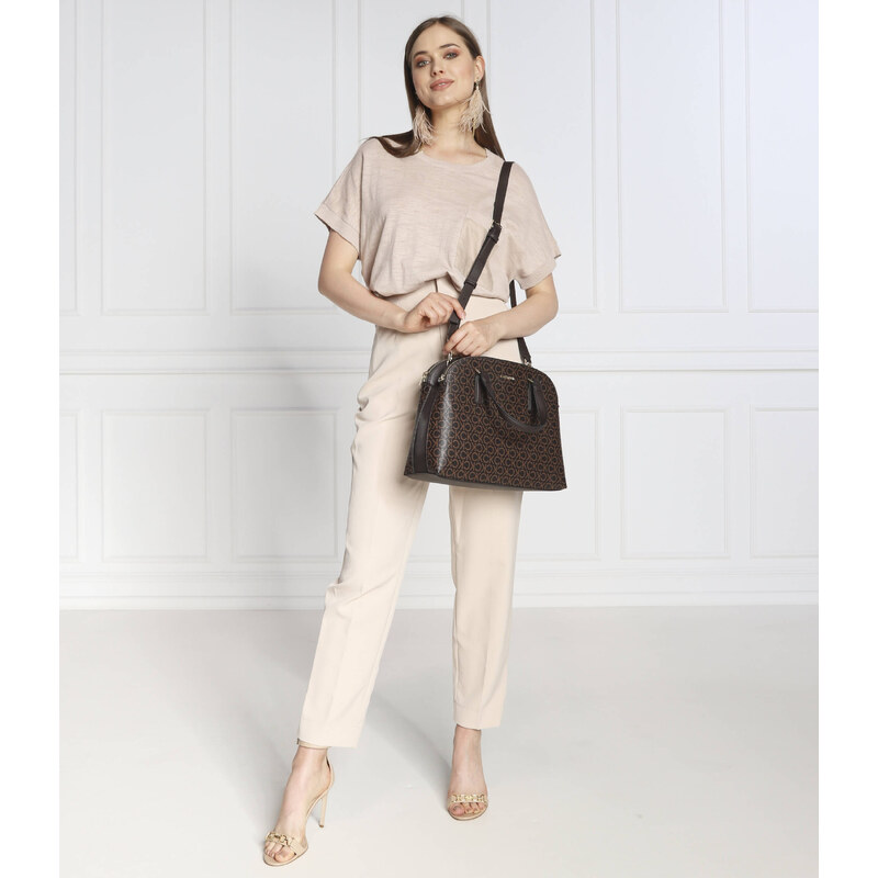 DKNY Halenka | Oversize fit přidáním lnu