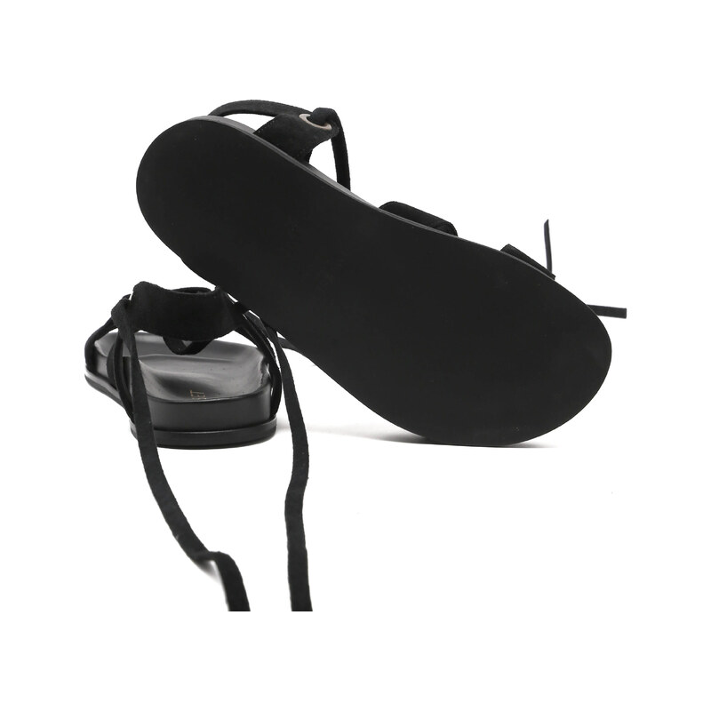 TWINSET Kožené sandály GLADIATORE