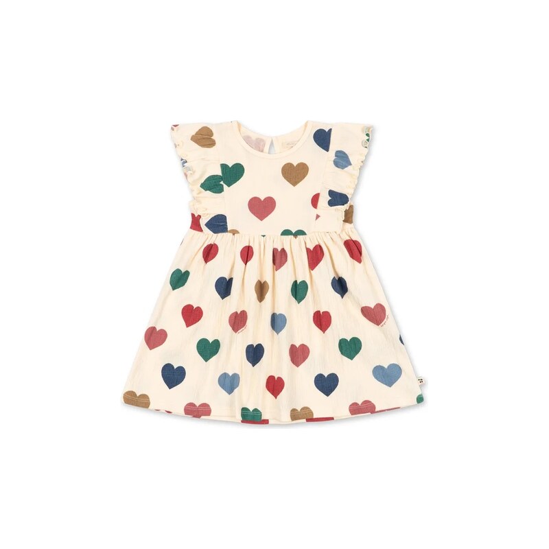Konges Sløjd šaty s bavlnou CHLEO DRESS GOTS