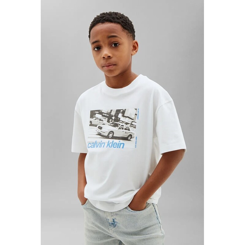 Calvin Klein Jeans tričko dětské bavlněné