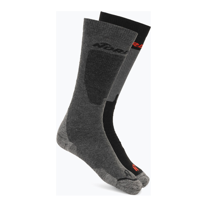 Lyžařské ponožky Nordica Uni 2.0 2 páry grey/anthra/black/antra
