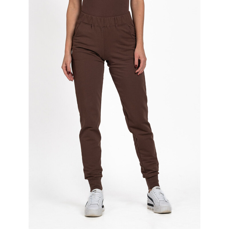 TallGuys Dámské prodloužené tepláky | Brown 115668505