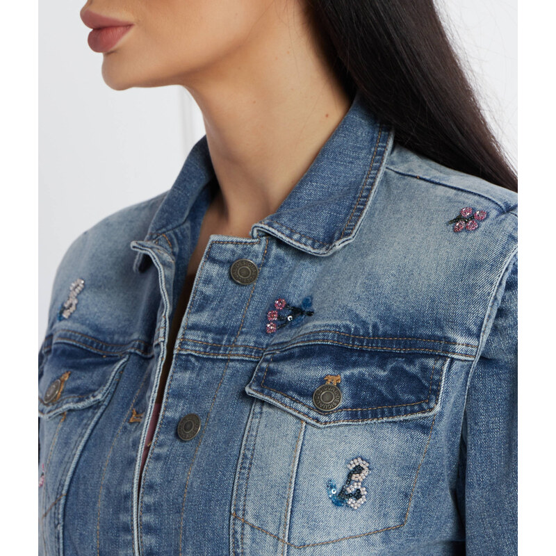 Desigual Džínová bunda CHAQ_FIONA | Regular Fit
