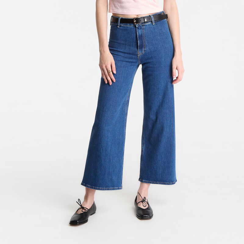 Džíny Tommy Hilfiger Wide Leg Rian Hw Ankle Jeans Rian W29/L32 115677309