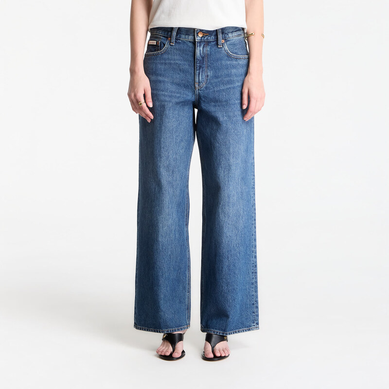 Džíny Calvin Klein Jeans Low Rise Baggy Jeans Blue Rodeo 30