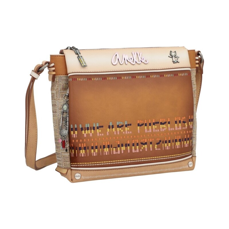 Anekke crossbody kabelka s oddíly Menire 115677884