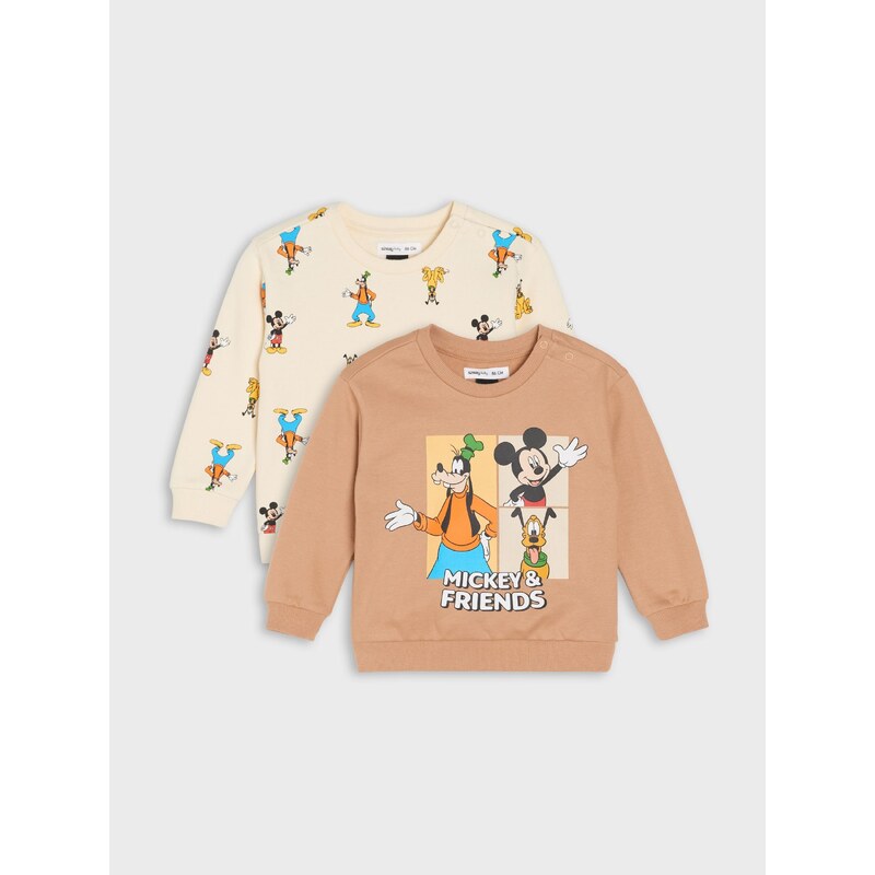 Sinsay - Sada 2 mikin Mickey Mouse - hnědá