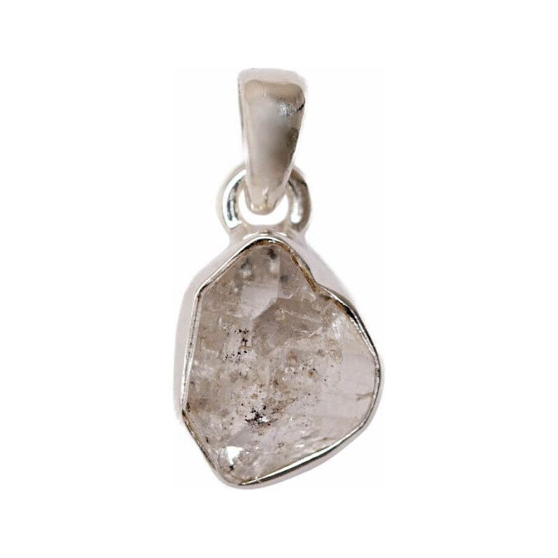 Nefertitis Herkimer diamant přívěsek stříbro Ag 925 P3351 - 1,1 cm, 1 115677247