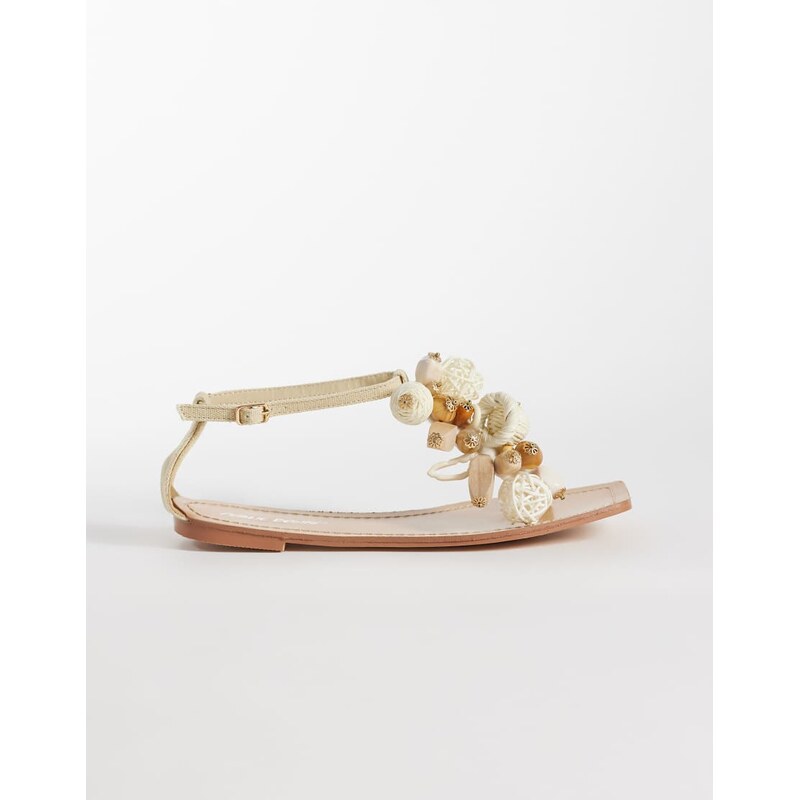 Public Desire sandals in neutral 115678867