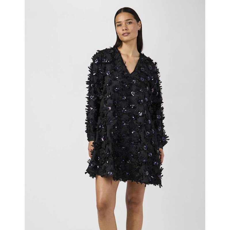 YAS Mini dress in black