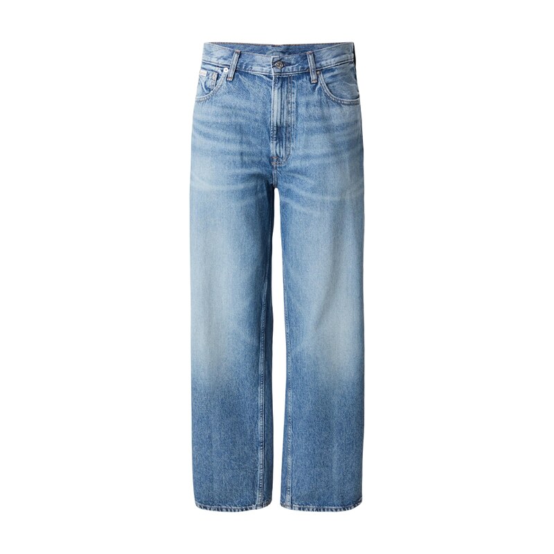 Calvin Klein Jeans Džíny Baggy modrá džínovina