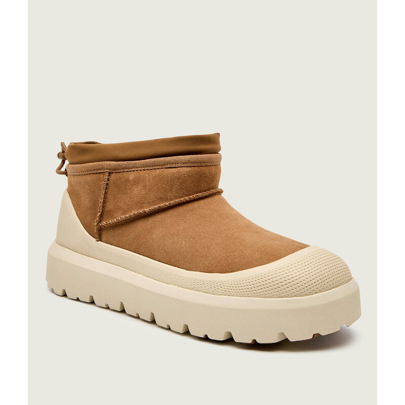 UGG Sněhule ULTRA MINI WEATHER HYBRID | semiš