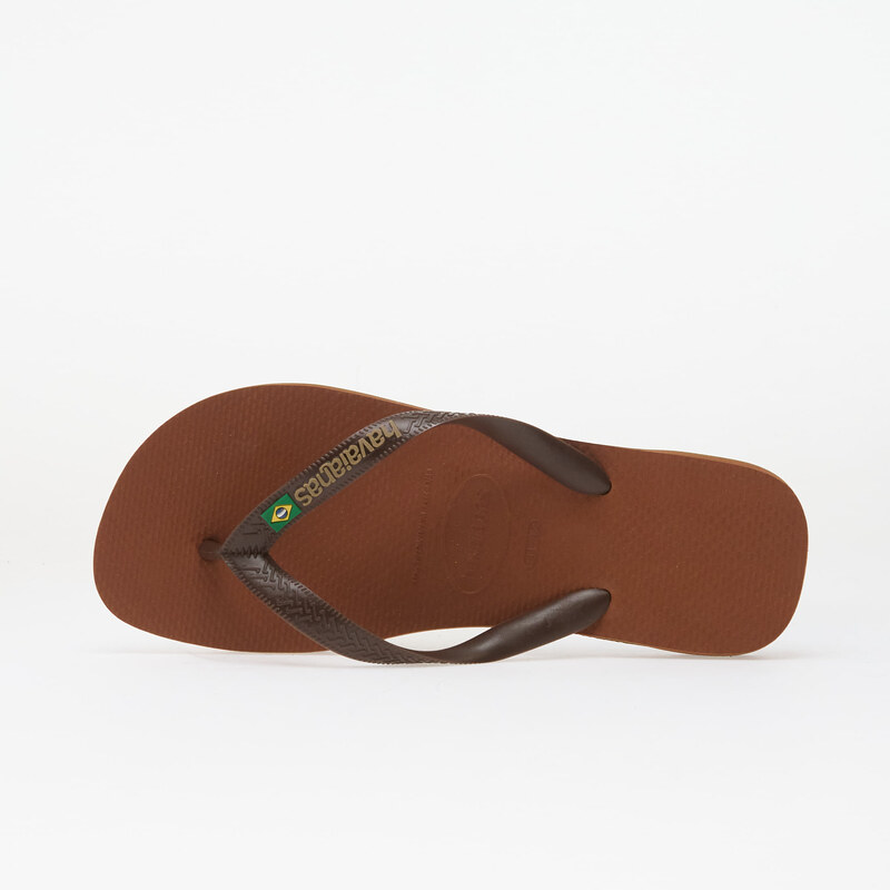 Havaianas Brasil Logo Rust/ Dark Brown 115683954