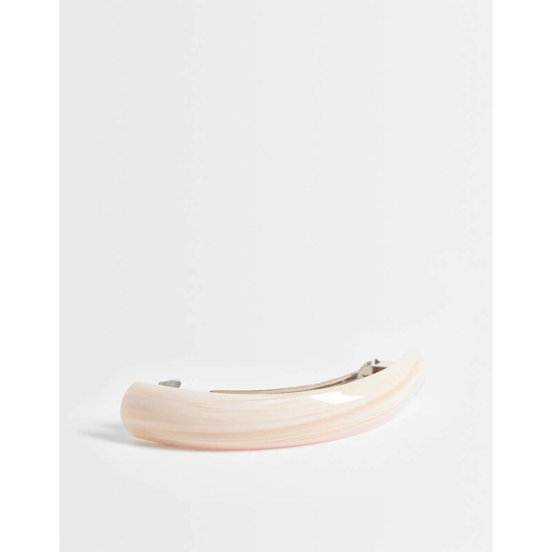 Sui Ava curved cherie hair clip in pink 115691755
