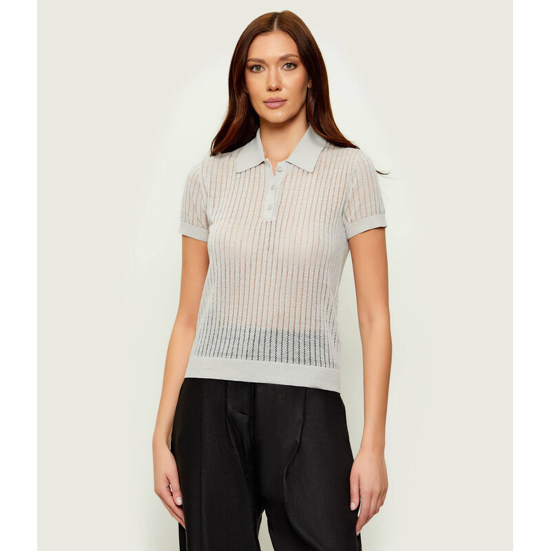 Patrizia Pepe Lněné polokošile | Slim Fit