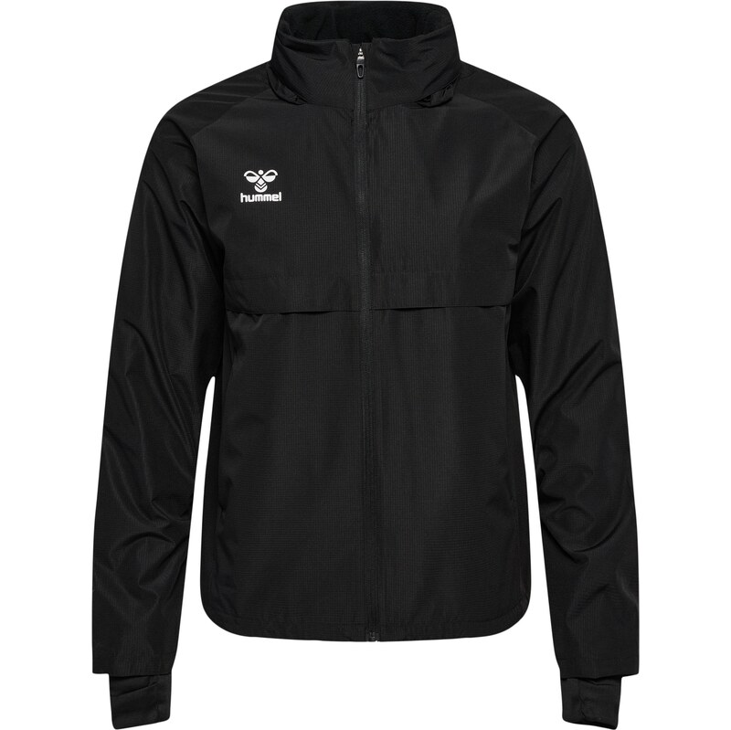 Hummel Sportovní bunda Go černá / bílá