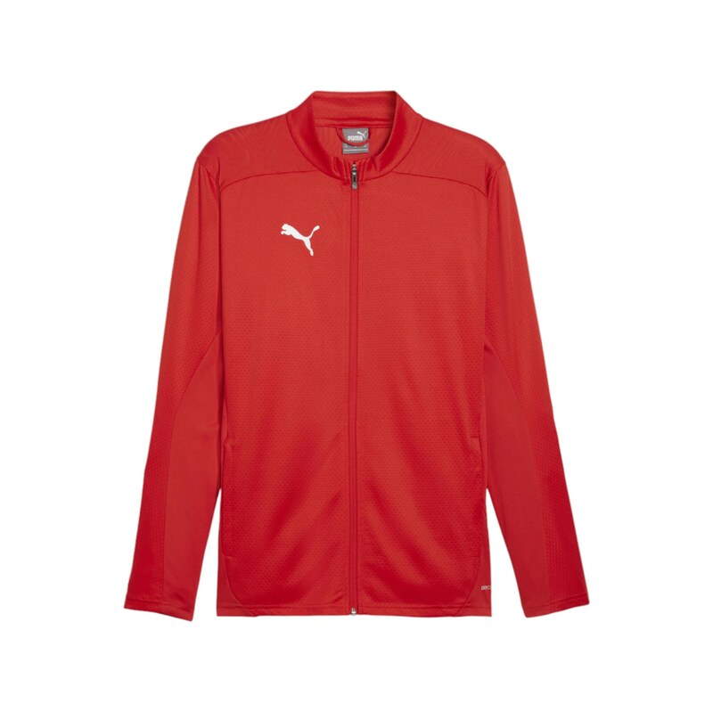 PUMA Sportovní mikina červená / bílá