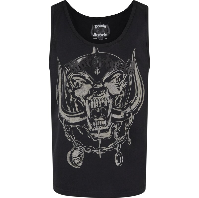 Brandit Tričko Motörhead šedá / černá