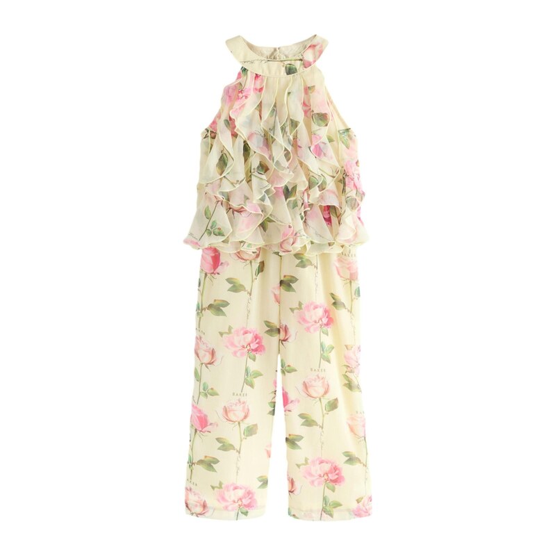 Baker by Ted Baker Overal pastelově žlutá / zelená / starorůžová / 115686481