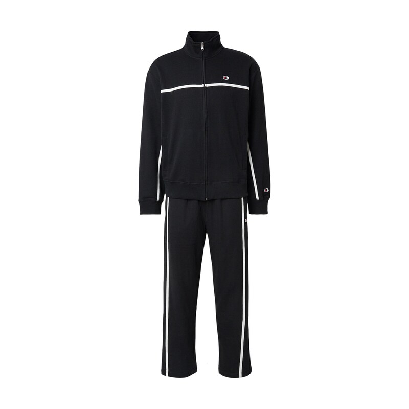 Champion Joggingová souprava černá / bílá