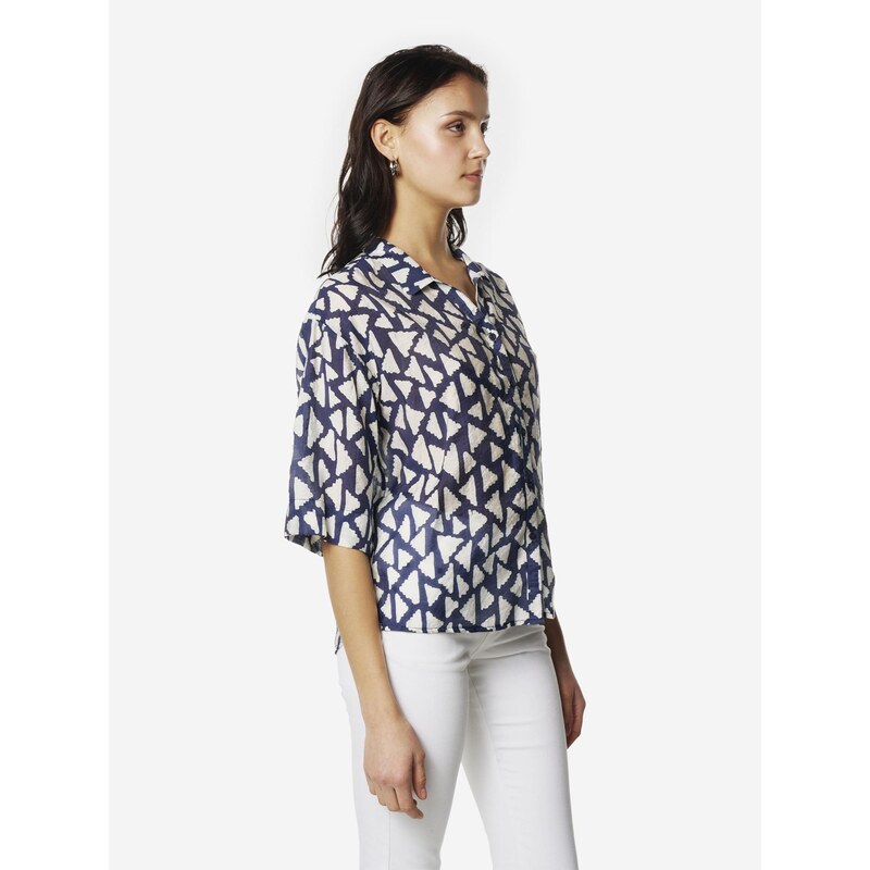 KOROSHI Halenka námořnická modř / offwhite 115686575