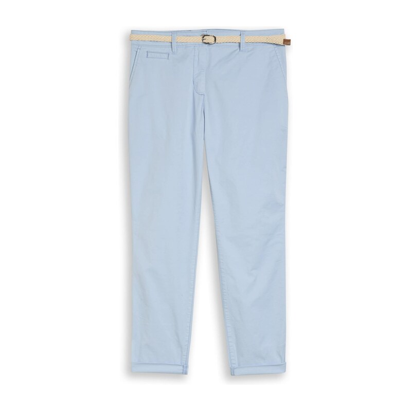 TOM TAILOR Chino kalhoty světlemodrá