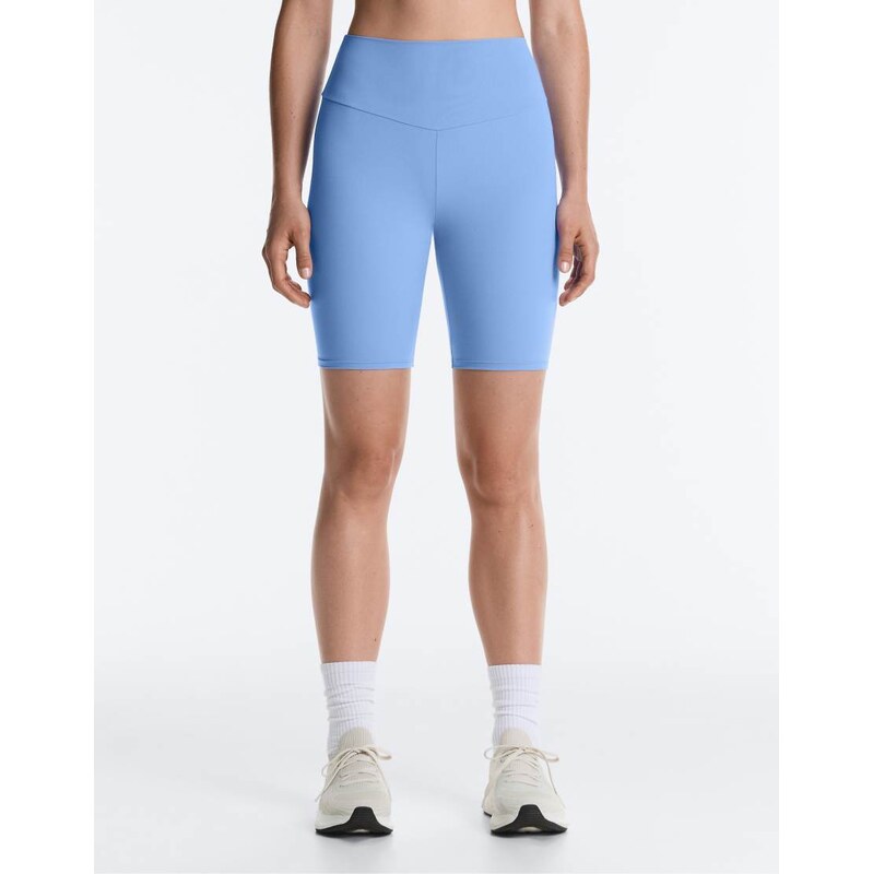 OYSHO Comfortlux high-rise 20cm short leggings in blue 115685928