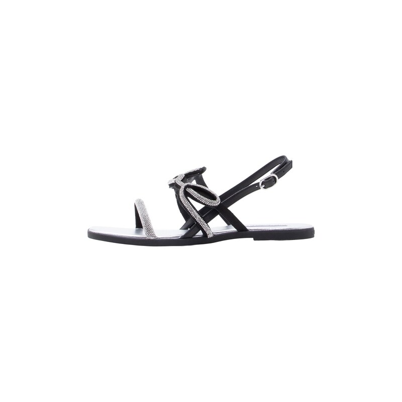 Karl Lagerfeld Páskové sandály černá / bílá 115686637