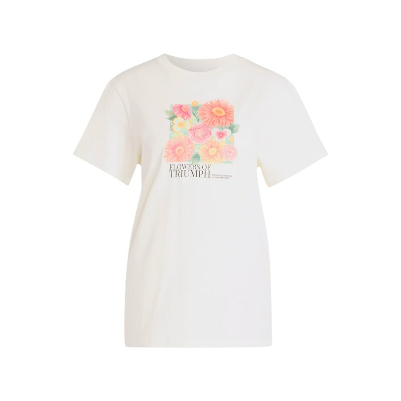 ADIDAS SPORTSWEAR Funkční tričko 'Floral' nefritová / oranžová / černá / bílá