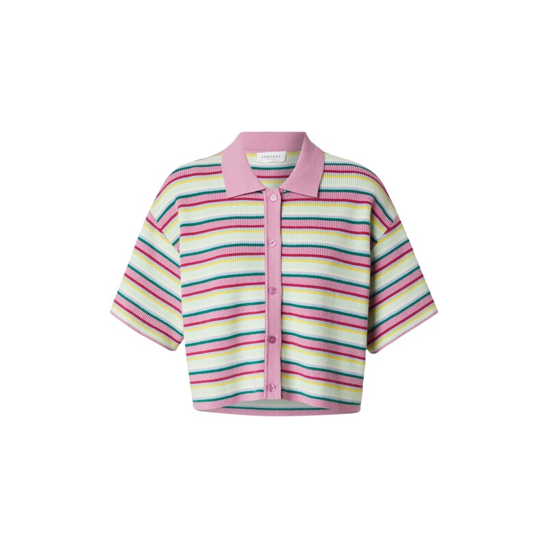 VERSTIQUE Kardigan žlutá / zelená / pink