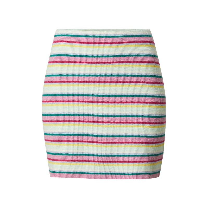 VERSTIQUE Sukně žlutá / zelená / mátová / pink 115686821