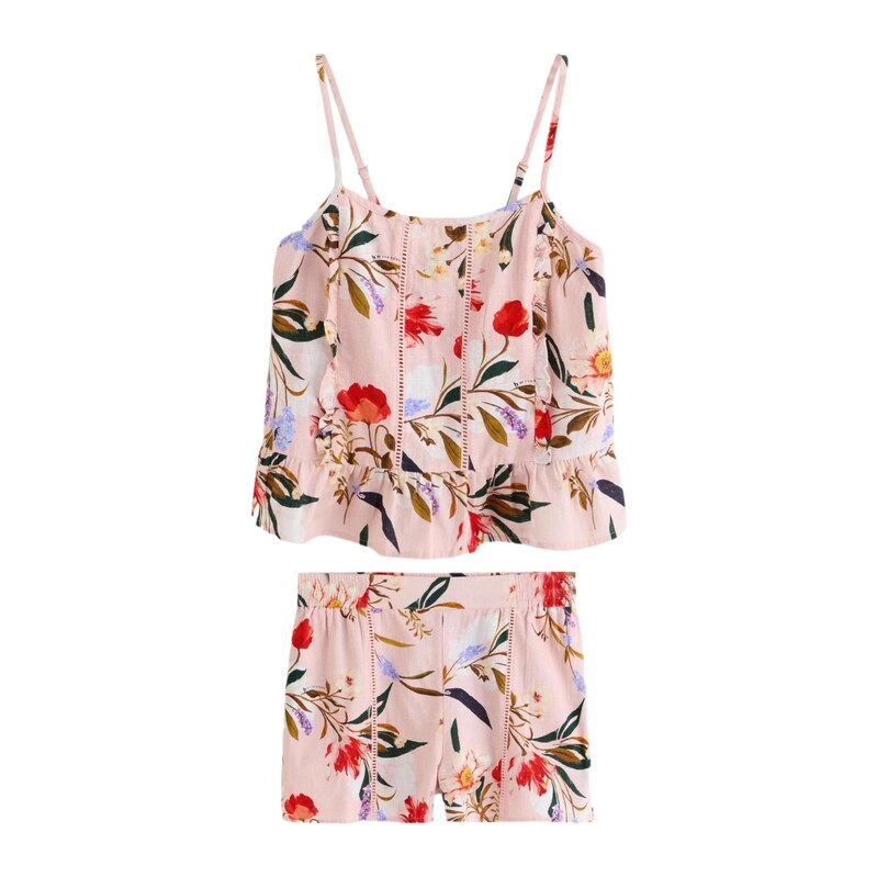 B by Ted Baker Pyžamo světlemodrá / olivová / růže / červená