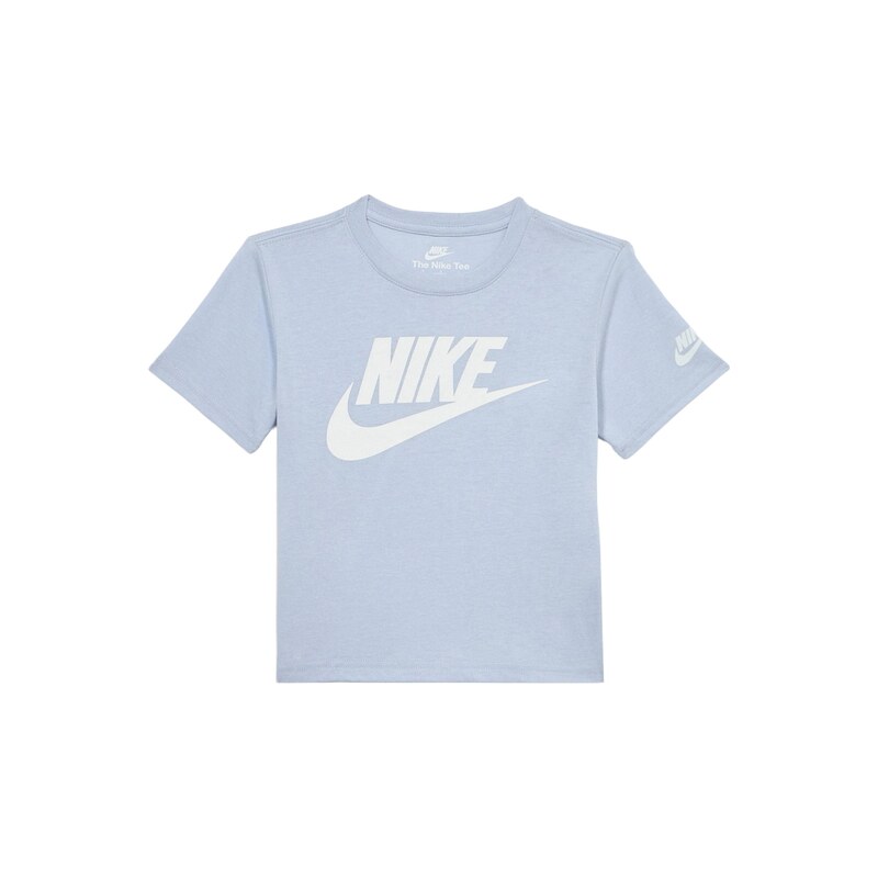 Nike Sportswear Tričko FUTURA EVERGREEN světlemodrá / bílá
