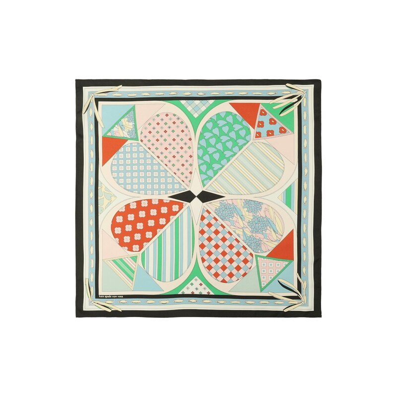 Kate Spade Šátek krémová / světlemodrá / oranžová / černá 115687205
