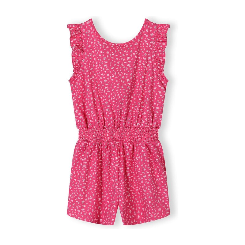 MINOTI Overal pink / bílá