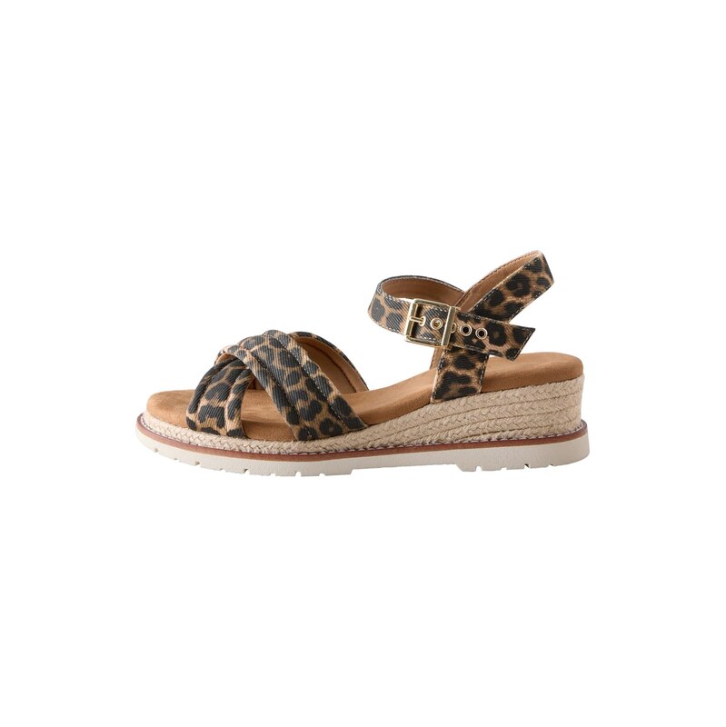 Next Sandály Forever Comfort velbloudí / tmavě šedá