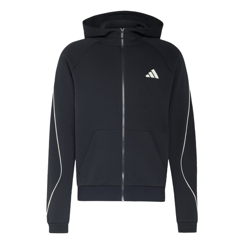 ADIDAS SPORTSWEAR Sportovní mikina 'Stadium' černá / bílá