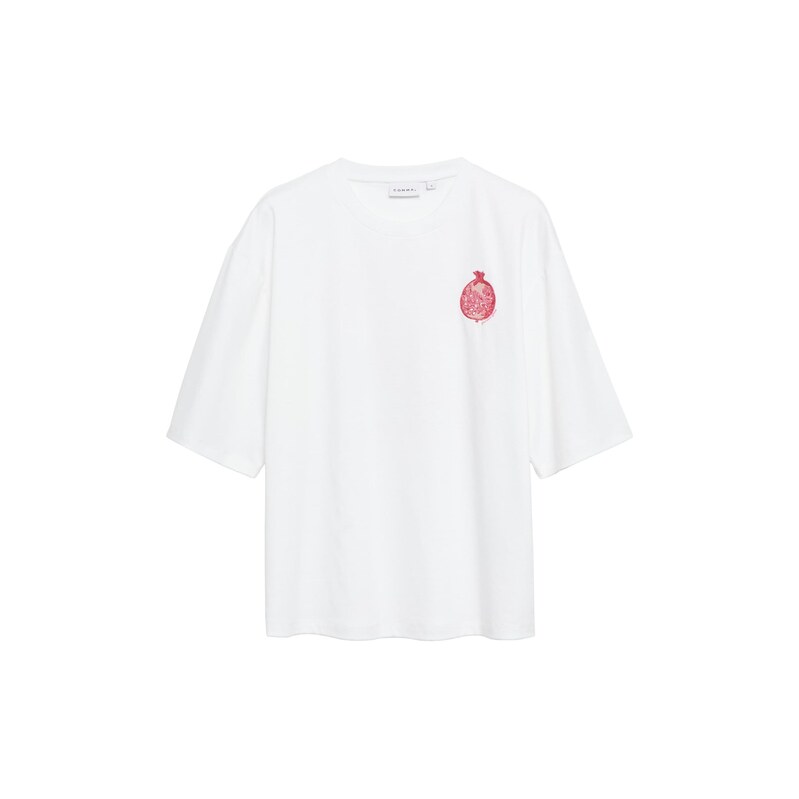 COMMA Tričko zelená / pink / růžová / bílá 115687714