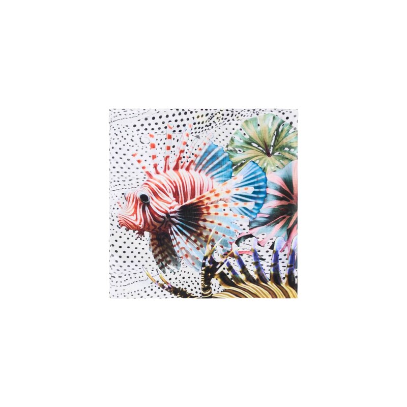 Desigual Šátek mix barev / bílá